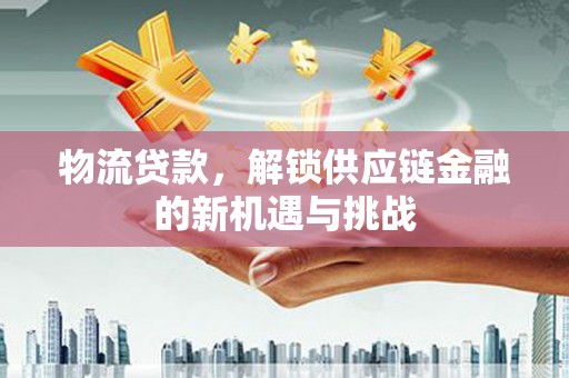 晴隆物流贷款，解锁供应链金融的新机遇与挑战