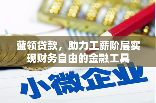 晴隆蓝领贷款，助力工薪阶层实现财务自由的金融工具